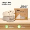 2-Pack Waterproof Crib Sheets for Boys, Girls - Viscose Derived