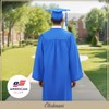 CLERKMANS Royal Blue Cap & Gown & Tassel Package -