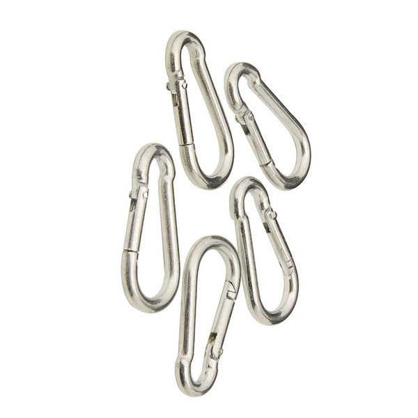 fiXte BZP Steel Snap Hooks Spring Latch Carabina Carabiner Carbine