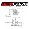 BCXFORK Intermittent Duty 12 Volt 3 Terminal Solenoid Relay Compatible