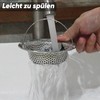 Pack of 2 Sink Strainer Stainless Steel Sink Clogging Protection
