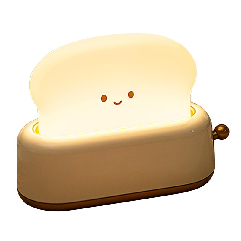 Bread Maker Night Light USB Rechargeable Stepless Dimming LED Desk