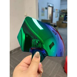 Riddell REVO GREEN SPEED FLEX SCHUTT F7 Full Size Football Helmet Oculus Visor  W/Clips