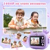 Euakee Children's Camera Instant Camera 48MP 2.4 Inch Instant Camera