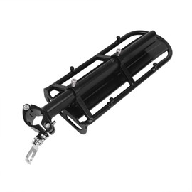 Retractable Bike Pannier Rack Adjustable Bicycle Rear Cargo Rack Aluminum Alloy Bike Rear Rack Quick Release Mountain Road Rack Bike Rear Seat Luggage Carrier 22lbs Capacity Cycling Seatpost Holder