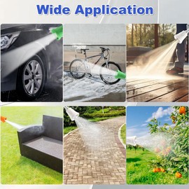 Nvanvmm High Pressure Washer Nozzle Guard, Cleaning Nozzle Holder Set, Bore Size 2.5, with 0.64 cm Quick Connect