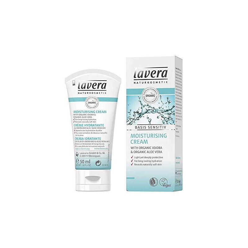 lavera Moisturising Cream 50 ml ∙ Light Yet Deeply Protective
