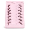Onlyall Wispy Lashes Natural Flared False Eyelashes Fake Lashes WD-4