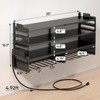 POKIPO Large Power Tool Organizer Wall Mount with Charging Station,4