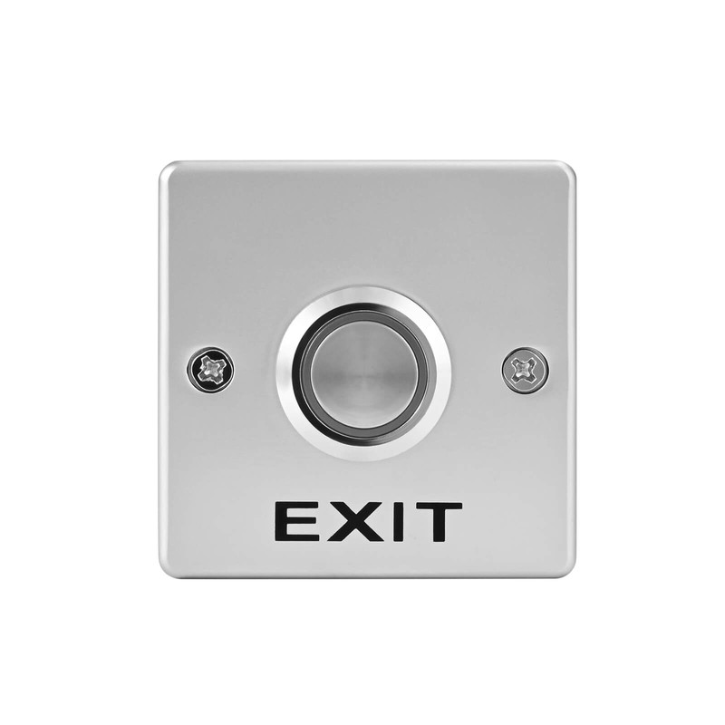 Push to Exit Button with LED Indicator Light for Door