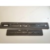 GMC 4PCS Set Matte Black Door Rear DENALI SIERRA Emblems