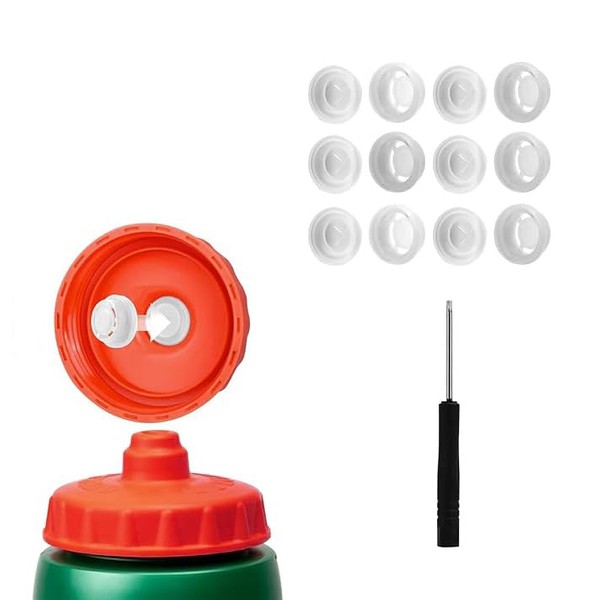 Walquicks 6 válvulas de Goma dispensadoras compatibles con Botella de