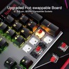Redragon K556 PRO Upgraded Wireless RGB Gaming Keyboard, BT/2.4Ghz Tri-Mode