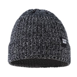 Pesaat Baby Hat Boys Knitted Hat Soft Cotton Girls Hat Children's Hat Warm Winter Hat 0-5 Years Winter Autumn, Black and khaki