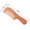 High Quality Wooden Comb, Natural Peach Wood Comb, Scalp Massage,