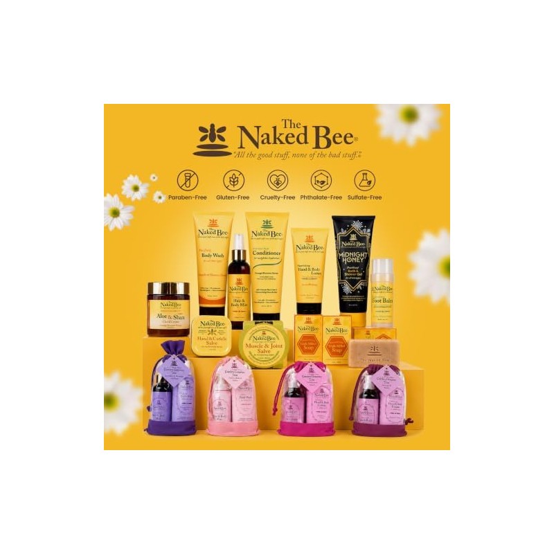 Naked Bee Orange Blossom Hand and Body Lotion (2 Pack)