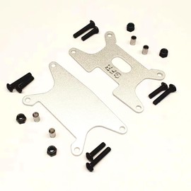 kingfly Aluminum Suspension Bracket Reinforcement Plate for Tamiya GF-01