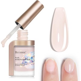 Fortalecedor De Uñas, Endurecedor Natural Para Uñas, Extra Fuerte Y De Crecimiento, Reparador De Uñas Nude, Esmalte Fortalecedor, Relleno De Crestas Para Uñas Débiles Y Dañadas, 12 Ml