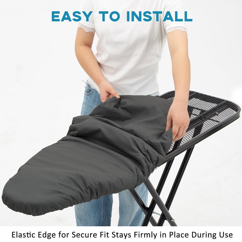 RAINHOL Iron Board Cover with Padding, Extra Thick Heavy Duty