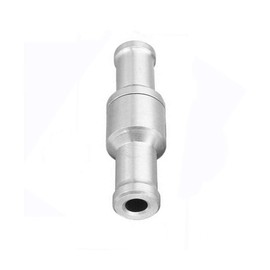 SUPERTOOL Non Return Valve 5Pcs Aluminum Alloy Valve One Way Vehicle Check Valve for Petrol, Water, Coolant, Oil (10MM)