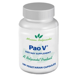 Beljanski® Products - Pao V® Dietary Supplement - Pao Pereira Extract - 100 Capsules