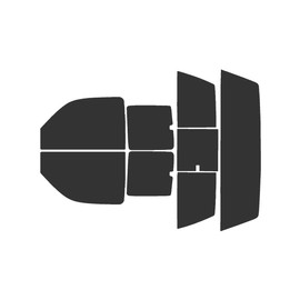 AUTOTEK Precut Windows Tint Film All Sides Cars Sun Blocking Protection Privacy Anti Shatter Glass 2 Ply Film 20% Tint Shade kit for Chevy Silverado 1500 Extended 1999-2006