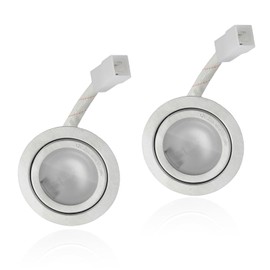 Mtuiewo 2 Pcs SB02300798 Range Hood Led Light Replacement, SB02300798 Range Hood Led Light Housing Fits for Broan Nutone PM500 PM500SS EE55000，AC12V MAX 20W, Enhanced Illumination & Energy-Efficient