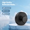 YAOZUP Suction Cup Hooks, 4 Pieces Suction Cup Hooks, Maximum