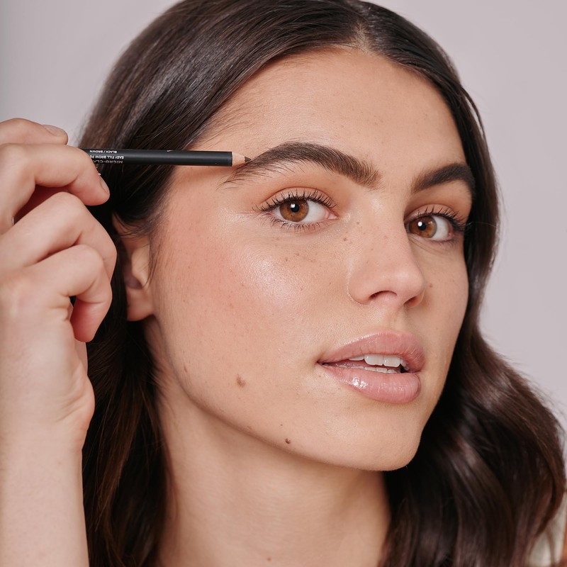 Wunderbrow Micro-Classic Brow Pencil, 2.5mm tip for precision filling, Vegan