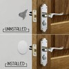 Door Stopper Wall Protector Large 3.15" (8 PCS) - Door
