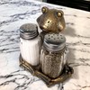 Yoga Frog Salt and Pepper Set with Glass Shakers –