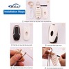 EKALA for Hyundai Key Fob Cover 5 Buttons Soft TPU
