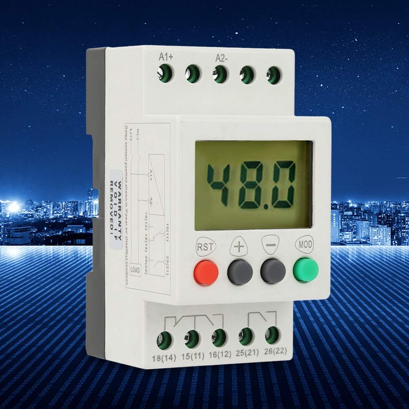 SVR1000 Single Phase Relay Surge 20V-80V Undervoltage 0.1V-30V AC/DC (AD220)