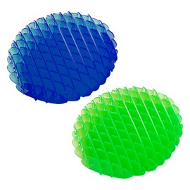 Pack of 2 Fidget Worm Toy, Shape-Changing Magic Worm Toy, Sensory Toys, Squeeze Stretchy Toy, Blue and Green Popping Worm Stretchy Toy for Children and Adults