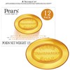 Pears Soap, Face & Body Soap, Amber – Pure & Gentle Transparent Bar Soap, Moisturizing Glycerin Soap with Natural Oils for Pampered, Glowing Skin, 4.4 Oz (Pack of 12)