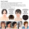 Yamel Hair Toppers for Women 2 Clips in Hair Pieces