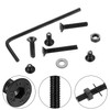 496-Piece M3 Screws Set, M3 Countersunk Screws Set, Flat Head