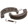MZA Meyer-Zweiradtechnik 10133B Set Brake Shoes Diameter 124 mm with