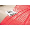 Vessia Flannel Fleece Throw Blanket for Couch,Sofa,Bed, 300GSM Striped Red