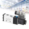 4V210‑08 Electric Solenoid Valve 2 Position 5 Way Cylinder Control