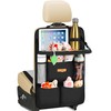SURDOCA Backseat Car Organizer with Foldable Tray for Kids &