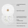 VIPMOON LED Ceiling Light, 12W Small Ceiling Lamp, Daylight White
