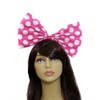 Giant Extra Large Hair Bow Collection- Red Polka Dot"Minnie Mouse"