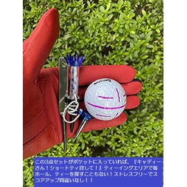 Golf Tees Magnetic Tees (Set of 10 / No Lost / Long Lasting) Golf Tees Long Tees Holder Tees with String Golf Equipment