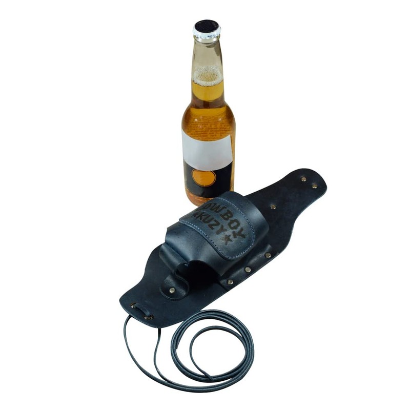 Hide & Drink, Beer Holster for Cowboy, Handsfree Beverage Holder,