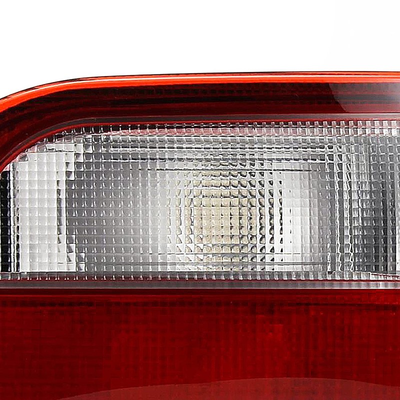 Spec-D Tuning Red Clear Lens Tail Lights Compatible with 1992-1995