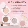 LZXLUKGIR Shimmer Eyeshadow,Glitter Eye Shadow for Older Women,Blushing Lizard Eyeshadow