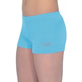 The Zone Hipster Gymnastics Shorts 28 Kingfisher