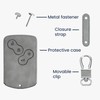 kwmobile Car Key Case Compatible with Renault 4-Button Car Key