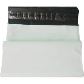 15.7 X 20 Inches Large White Poly Mailers Self-Sealing Shipping Envelopes Water Resistant Plastic Mailing Bags 10 Pcs